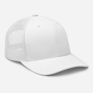 Mesh-back trucker cap