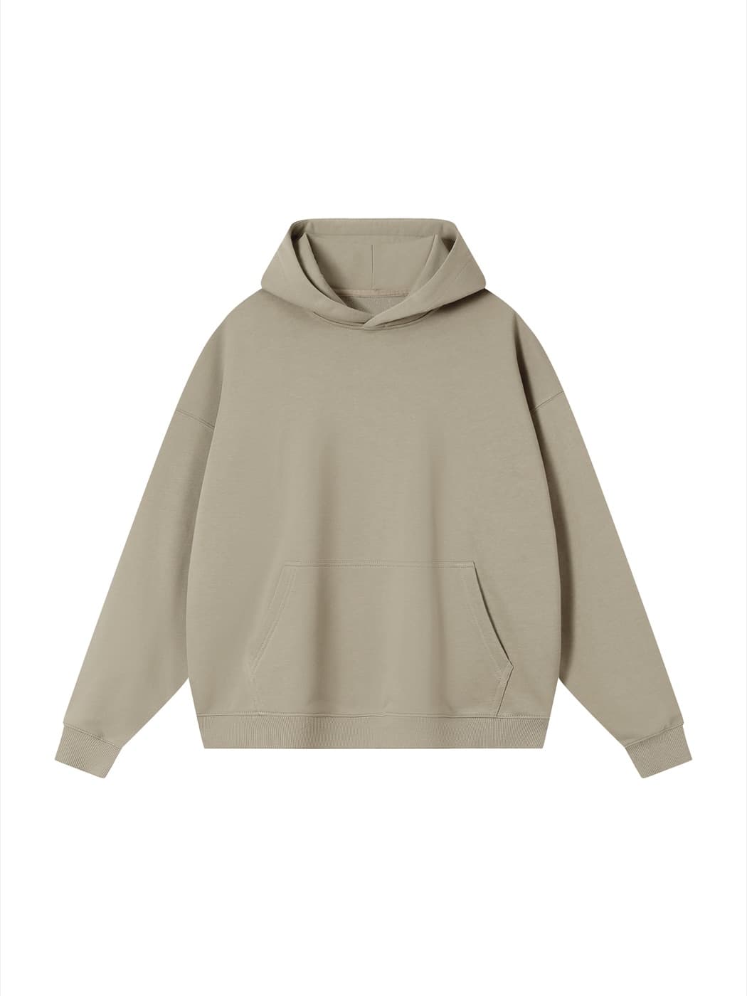 AOP color-block hoodie