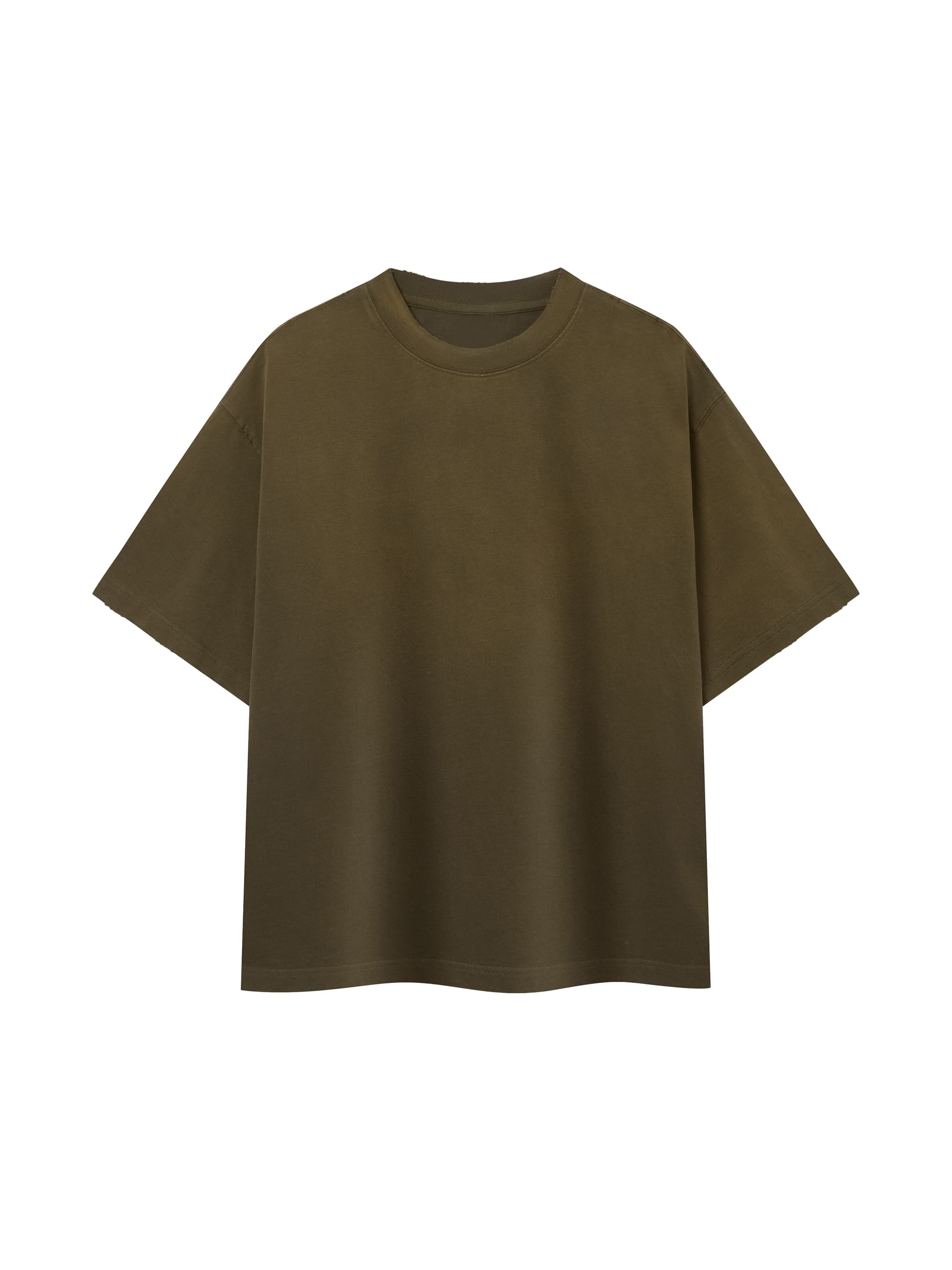 Custom Unisex Distressed Boxy T-Shirt — T-Shirts