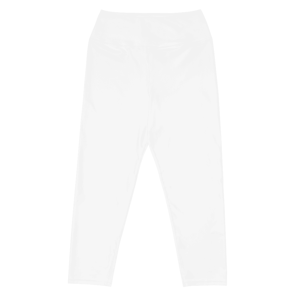 All-Over Print Yoga Capri Leggings — Flat lay · default