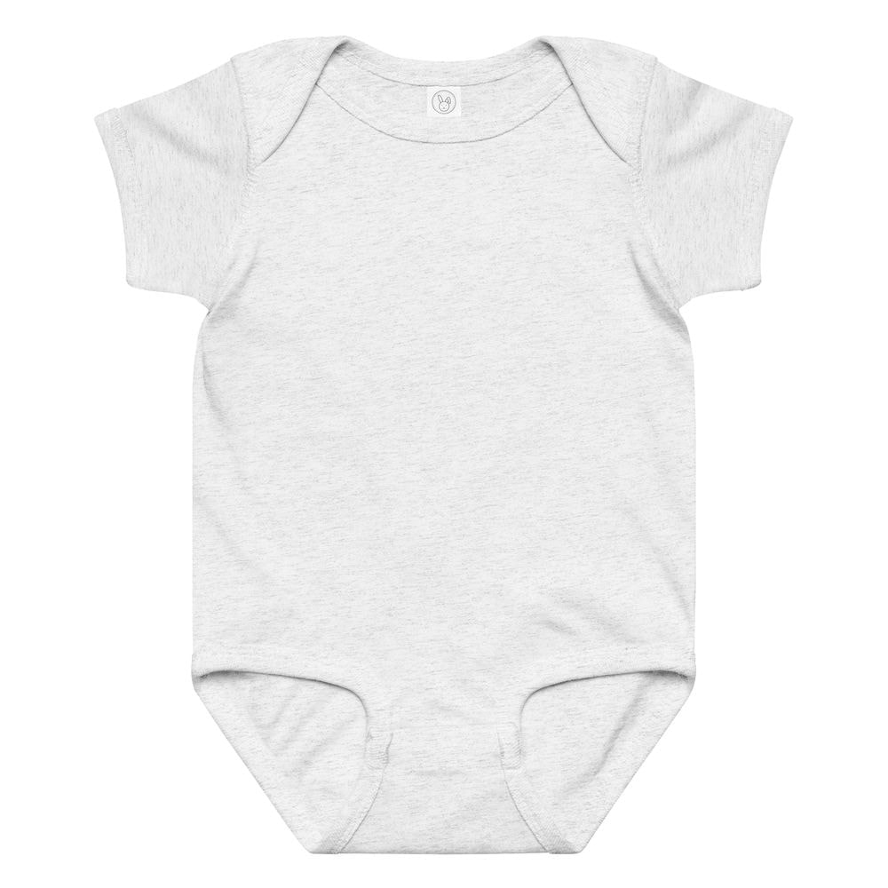 Baby Jersey Bodysuit — Ash
