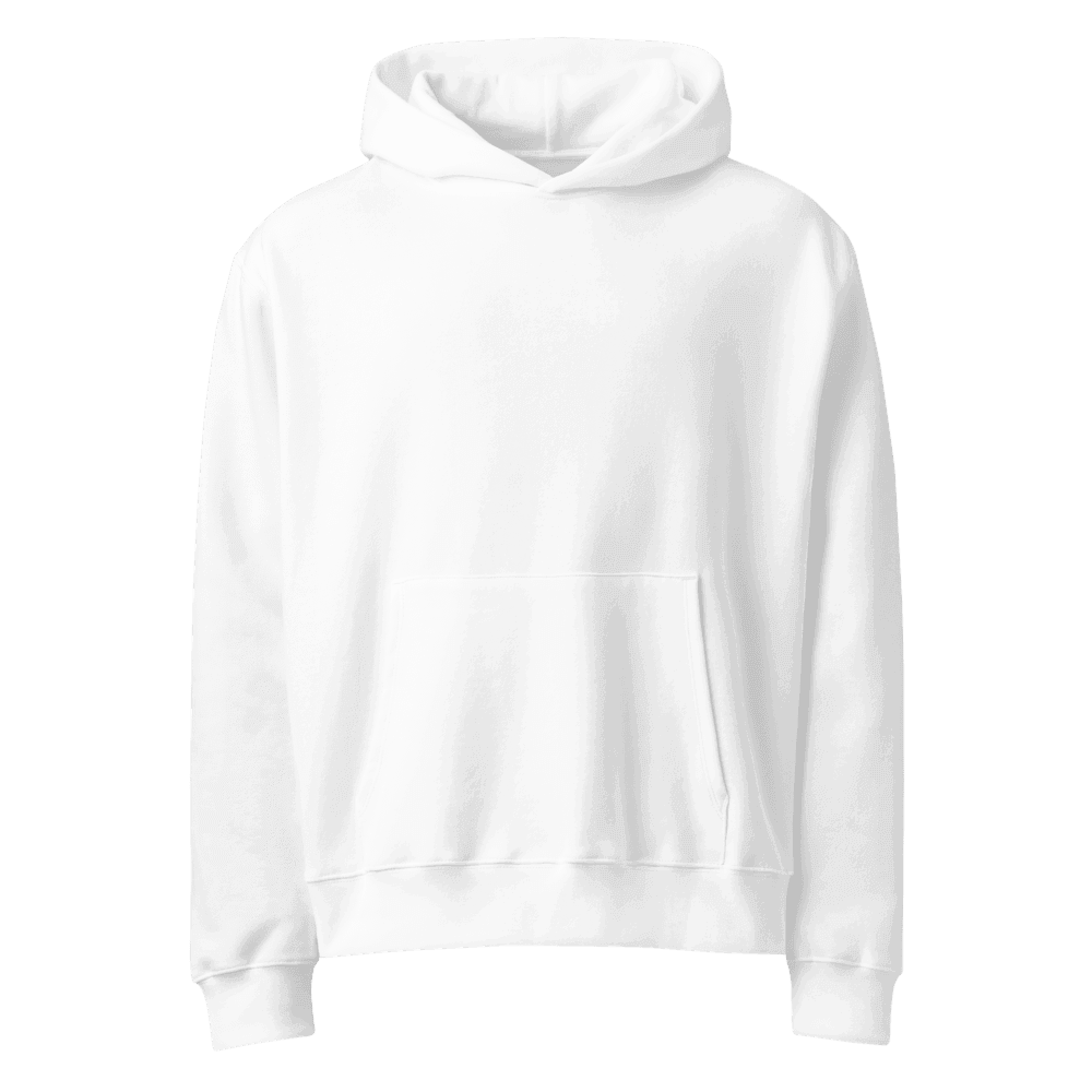 Oversized Heavyweight Pullover Hoodie — Asphalt