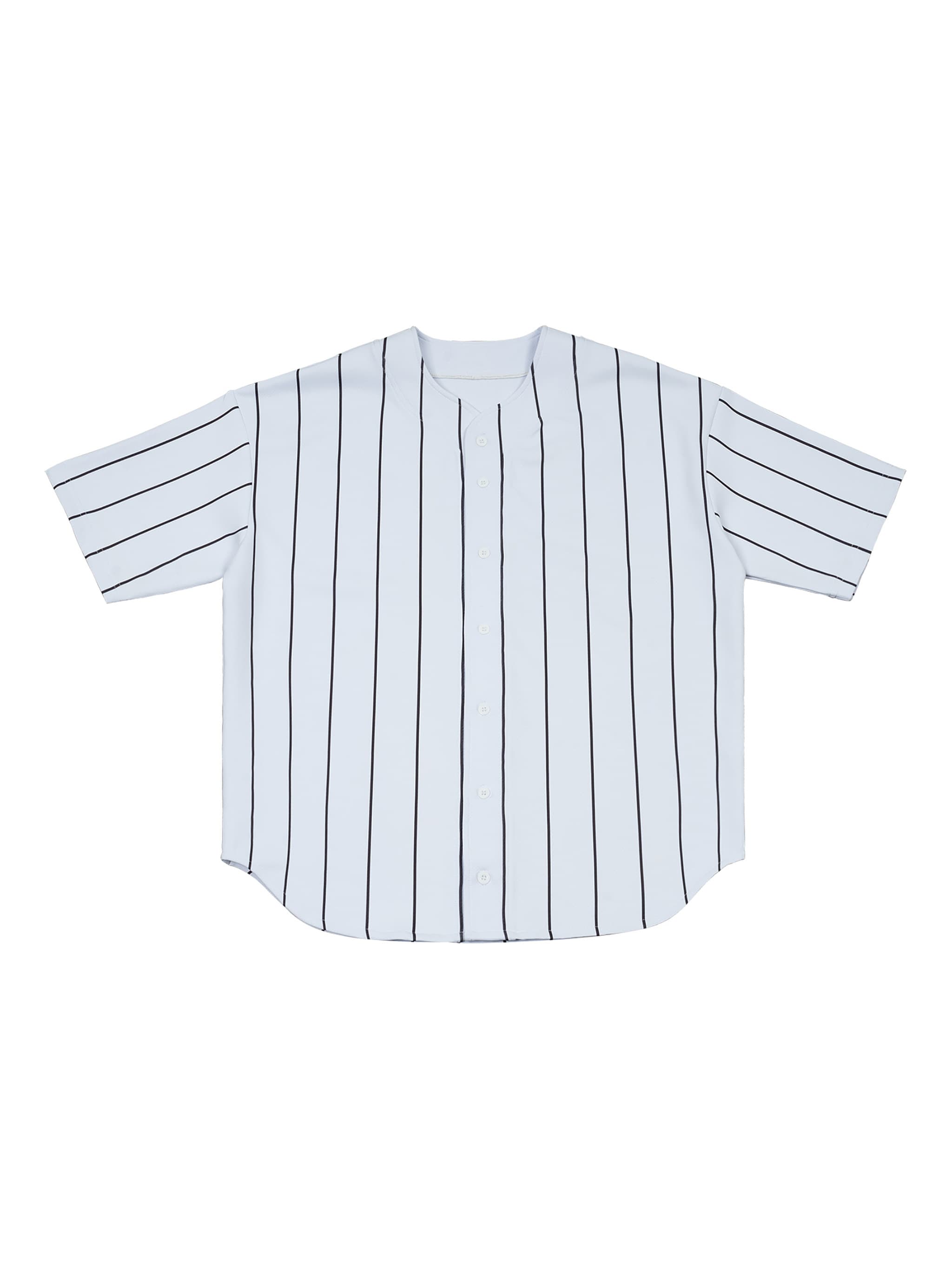 Custom Pinstripe Baseball Jersey — Activewear