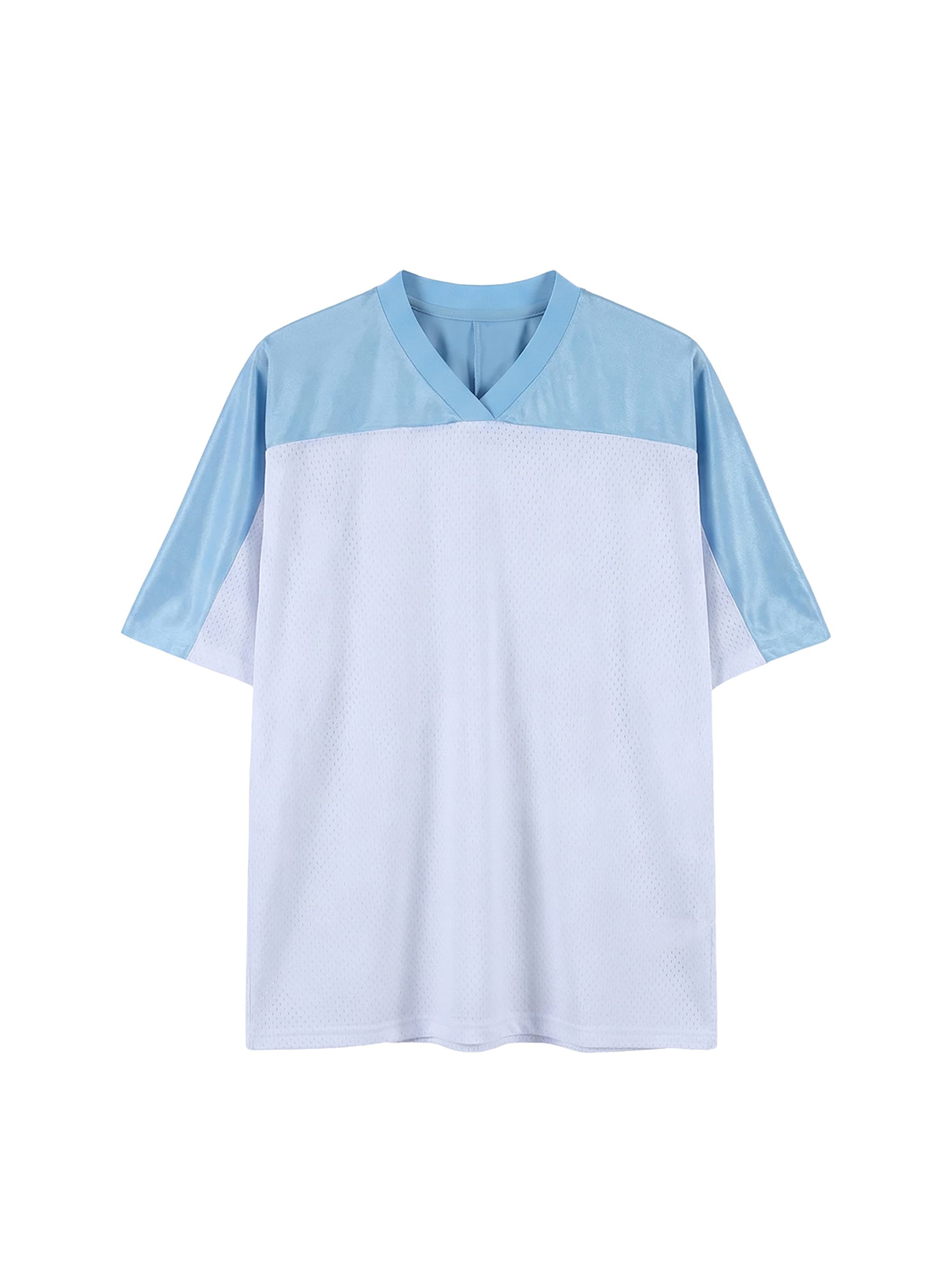 Custom Oversized Mesh V-Neck Soccer Jersey — Activewear