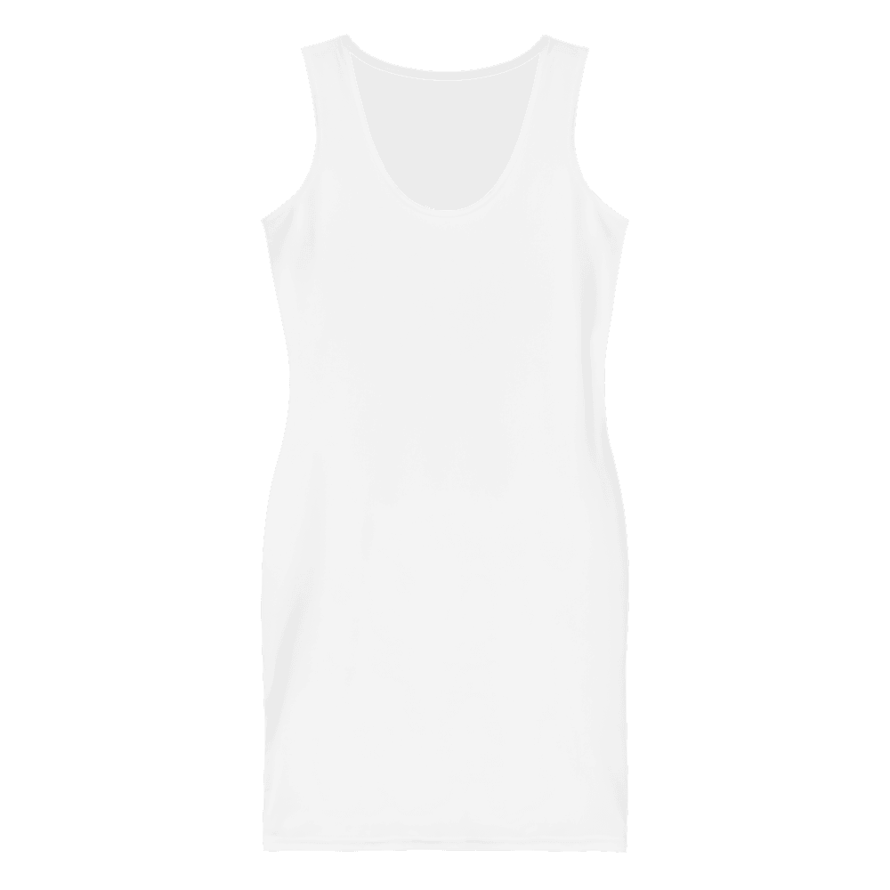 All-Over Print Bodycon Dress — Flat lay · 2 · default