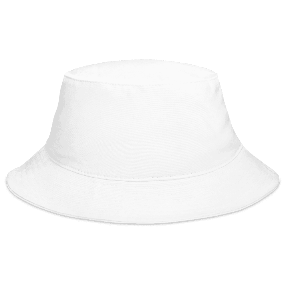Custom Cotton Twill Bucket Hat — front · Black