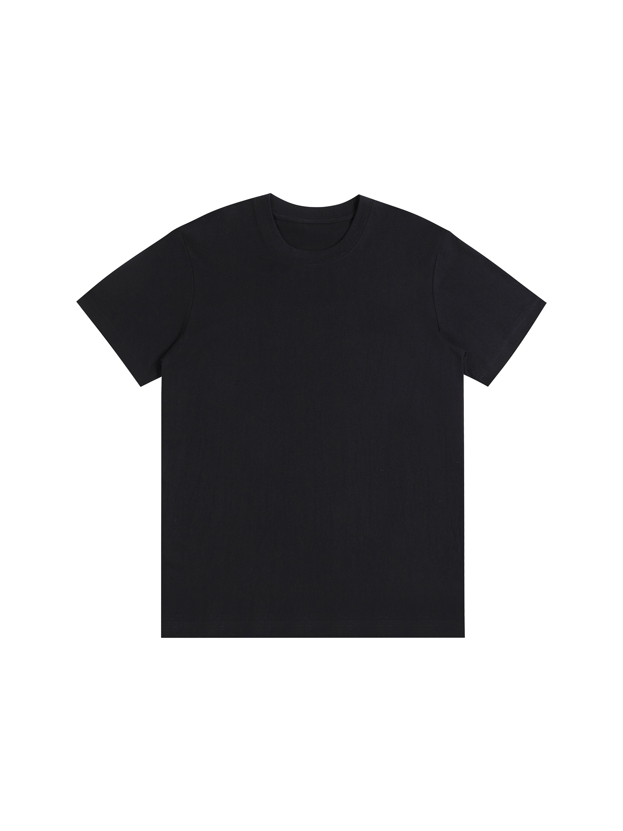 Unisex Seamless Cotton T-Shirt — Black