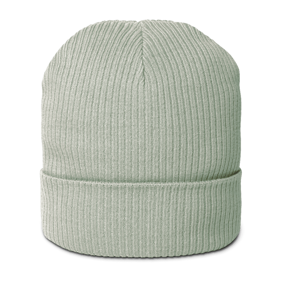 Custom Organic Ribbed Beanie — Hats