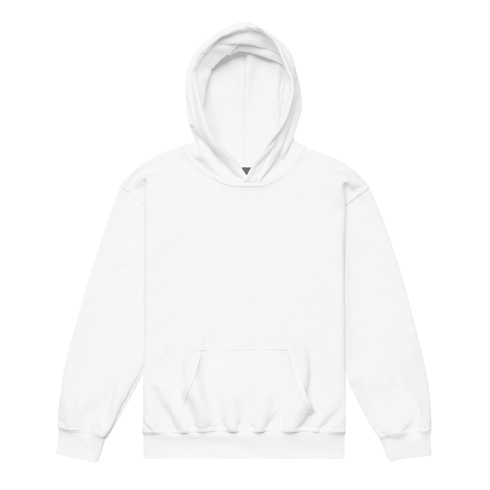 Youth Heavyweight Pullover Hoodie — Black