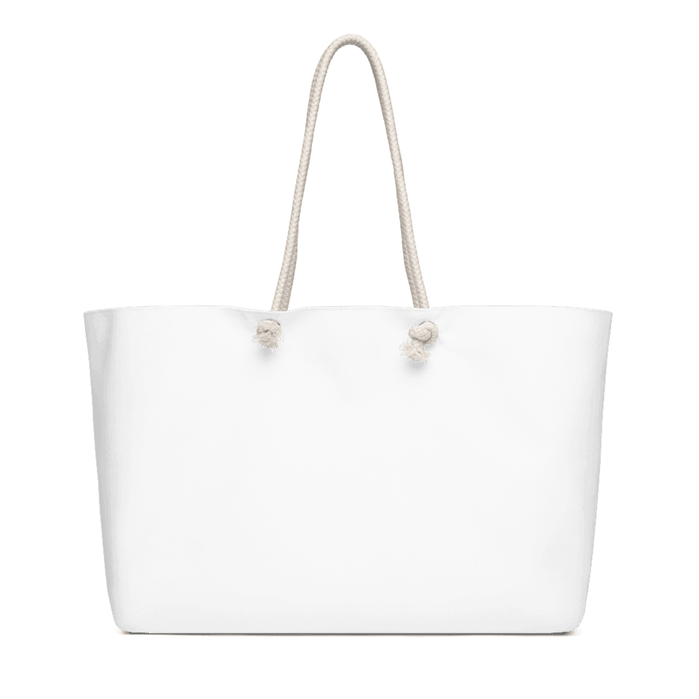 Custom Weekender Bag — White