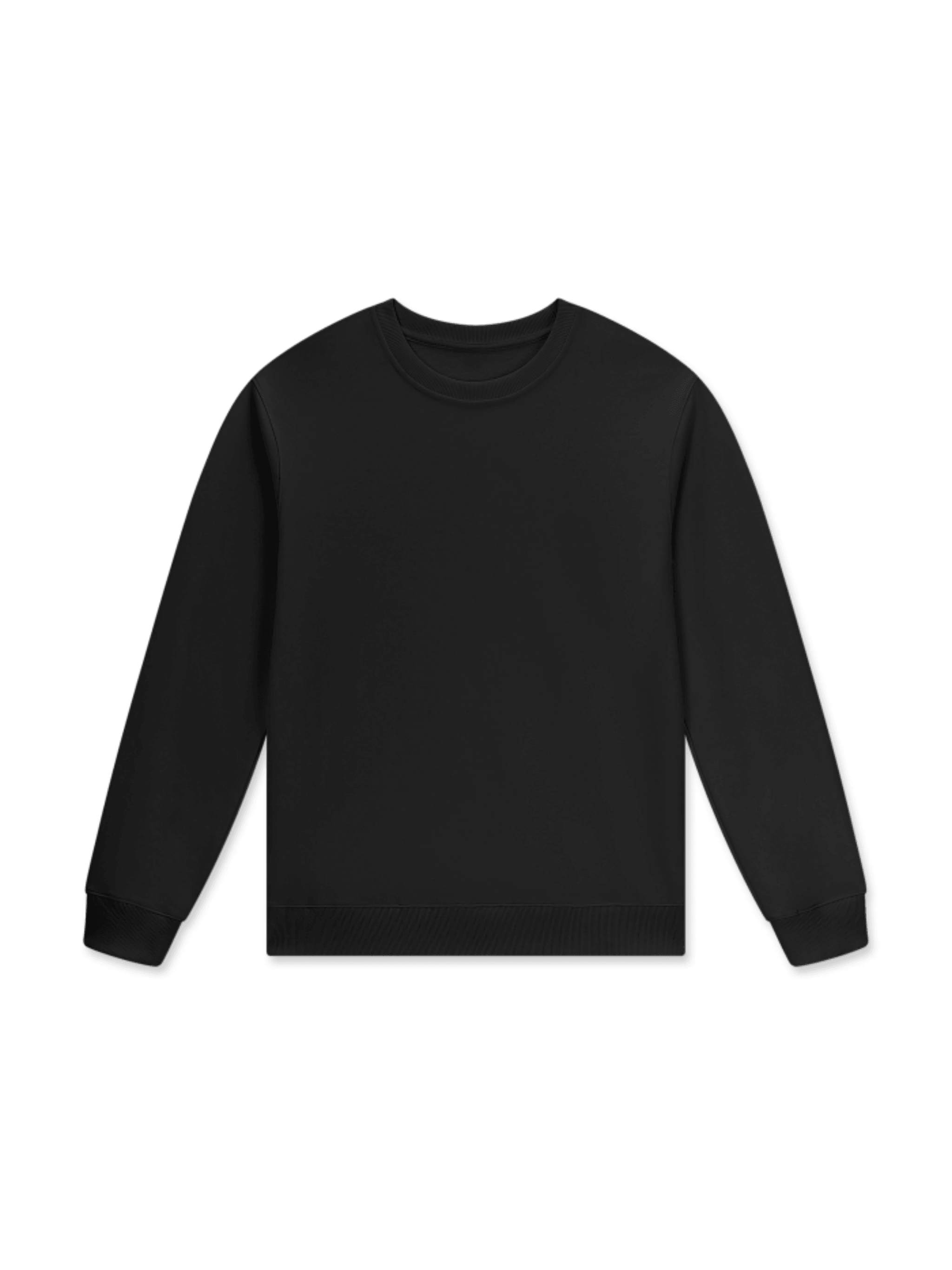 Streetwear Cotton Pullover — Black Beauty