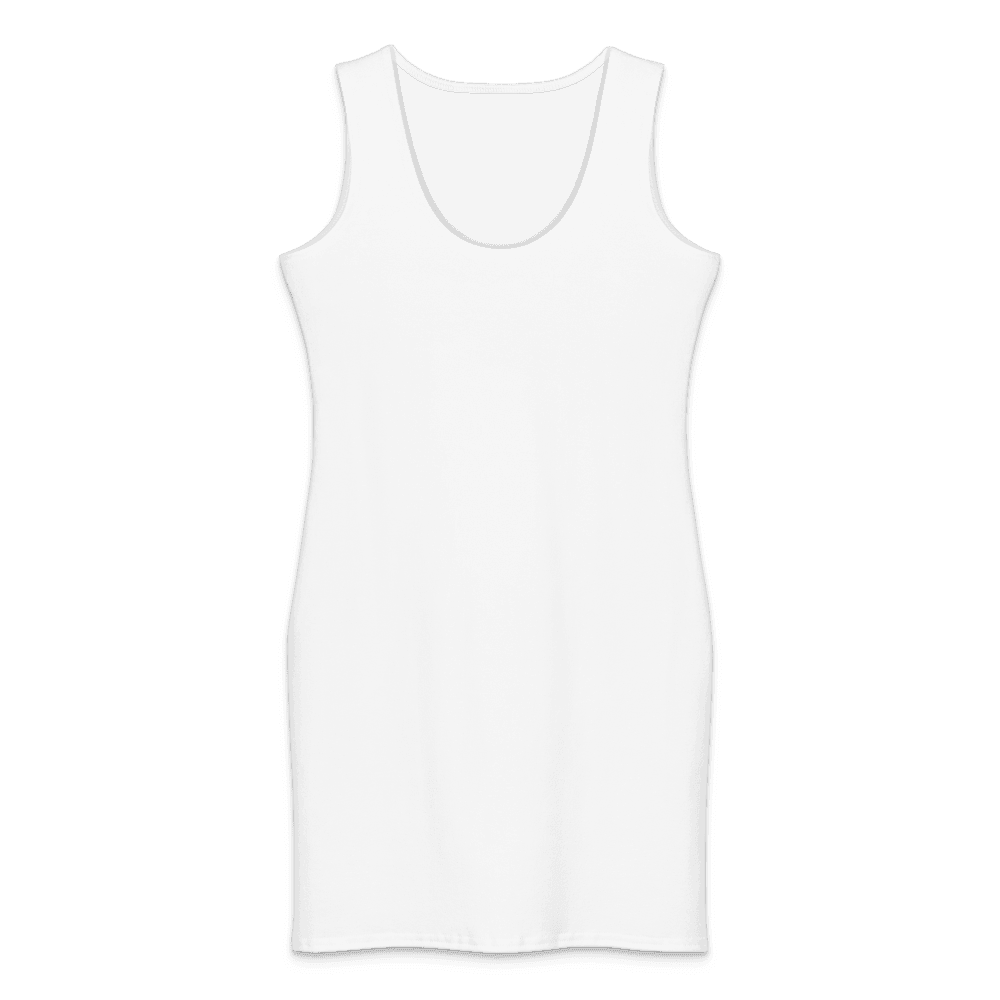 Cotton Bodycon Dress — Flat lay · front_dtfabric