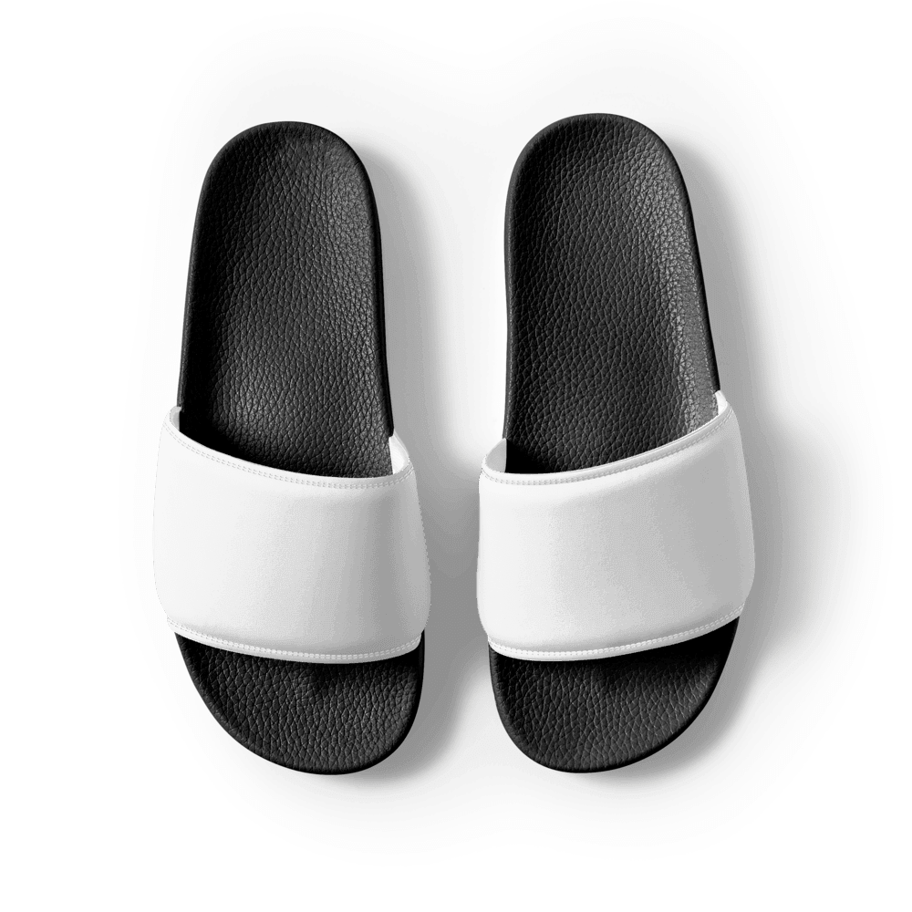 Custom Men's Slides — Black