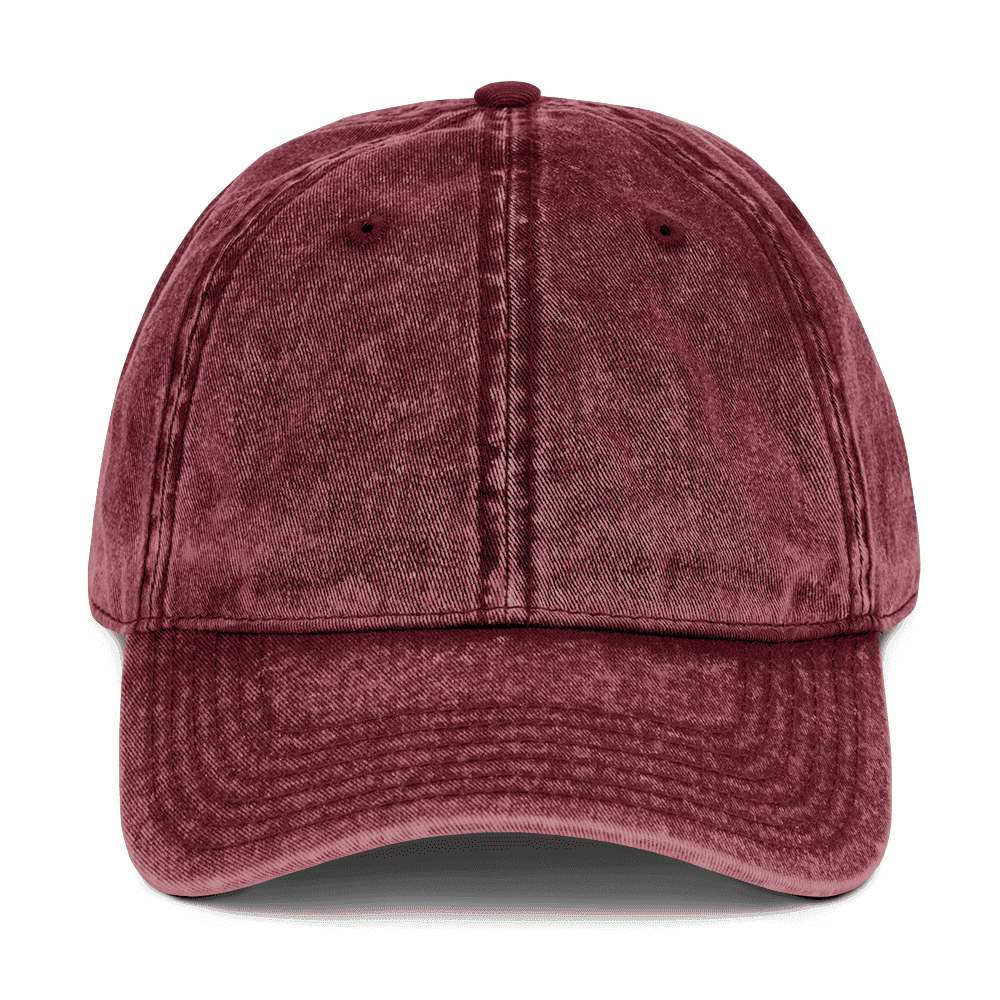 Custom Vintage Washed Dad Cap — Hats