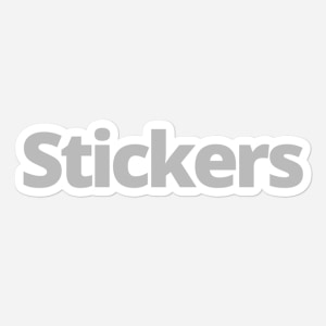 Custom Kiss-Cut Stickers — White