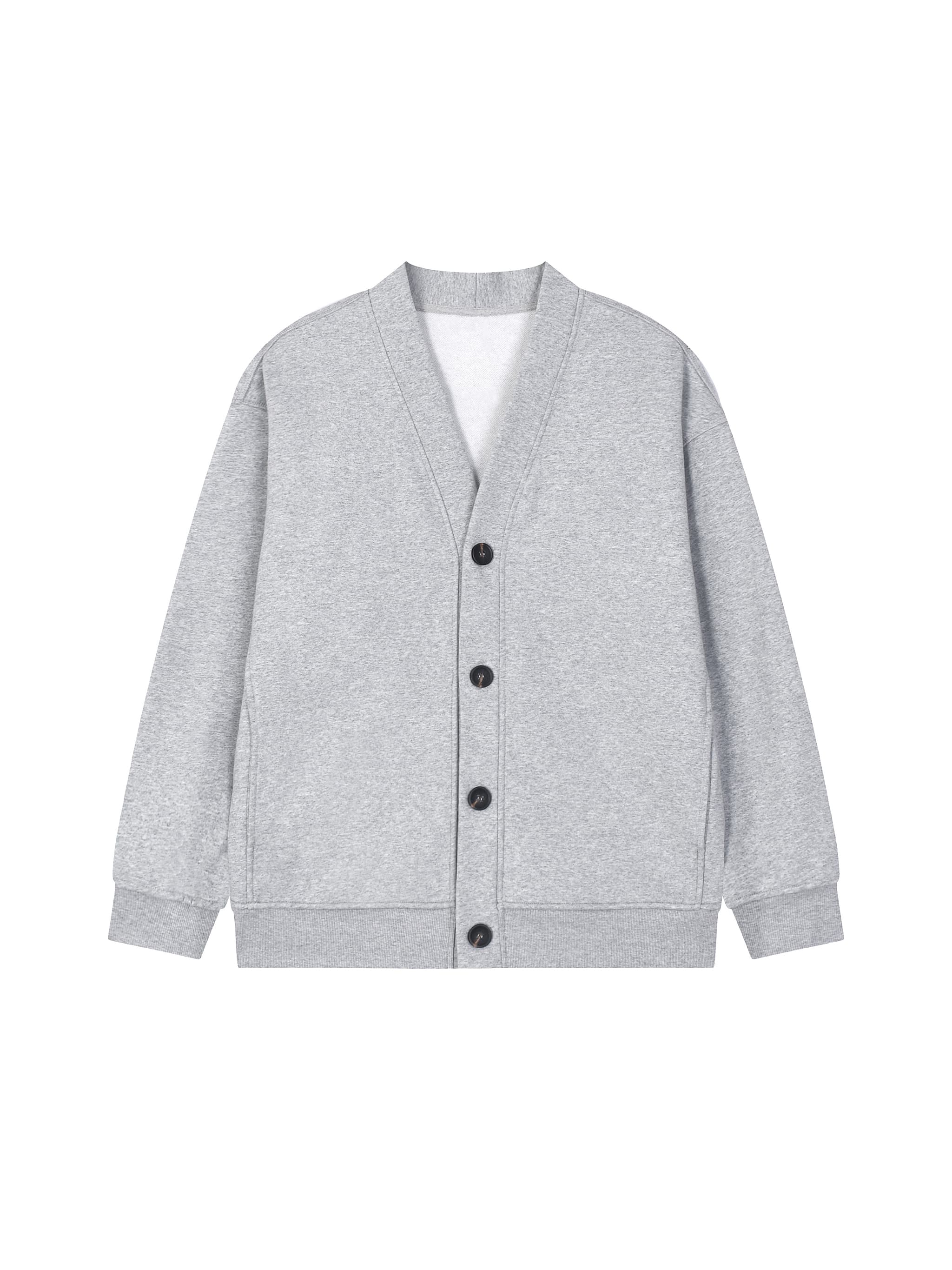 Custom Heavyweight Sweat Cardigan — Outerwear