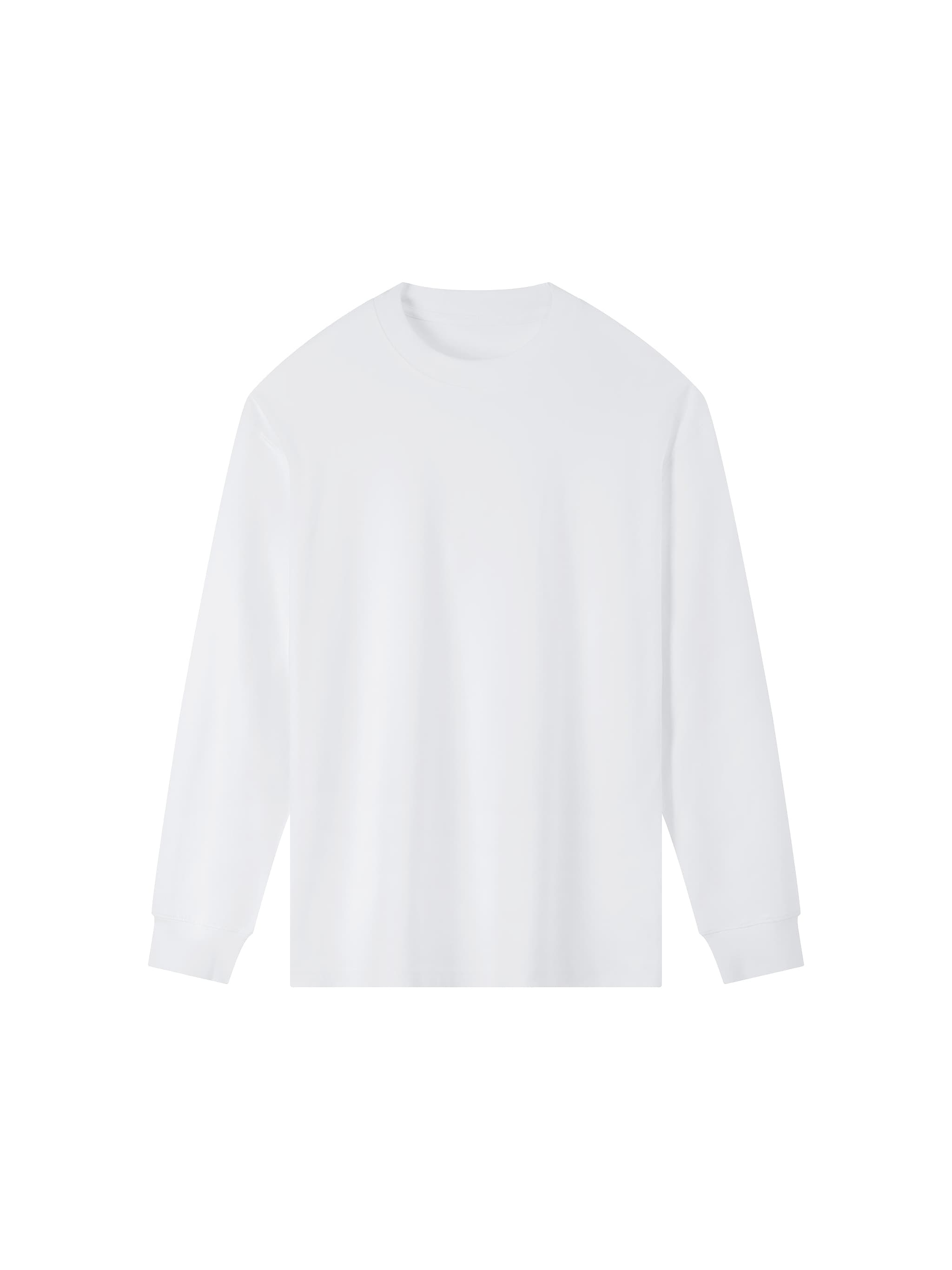 Custom Essential Crewneck Long-Sleeve T-Shirt — T-Shirts