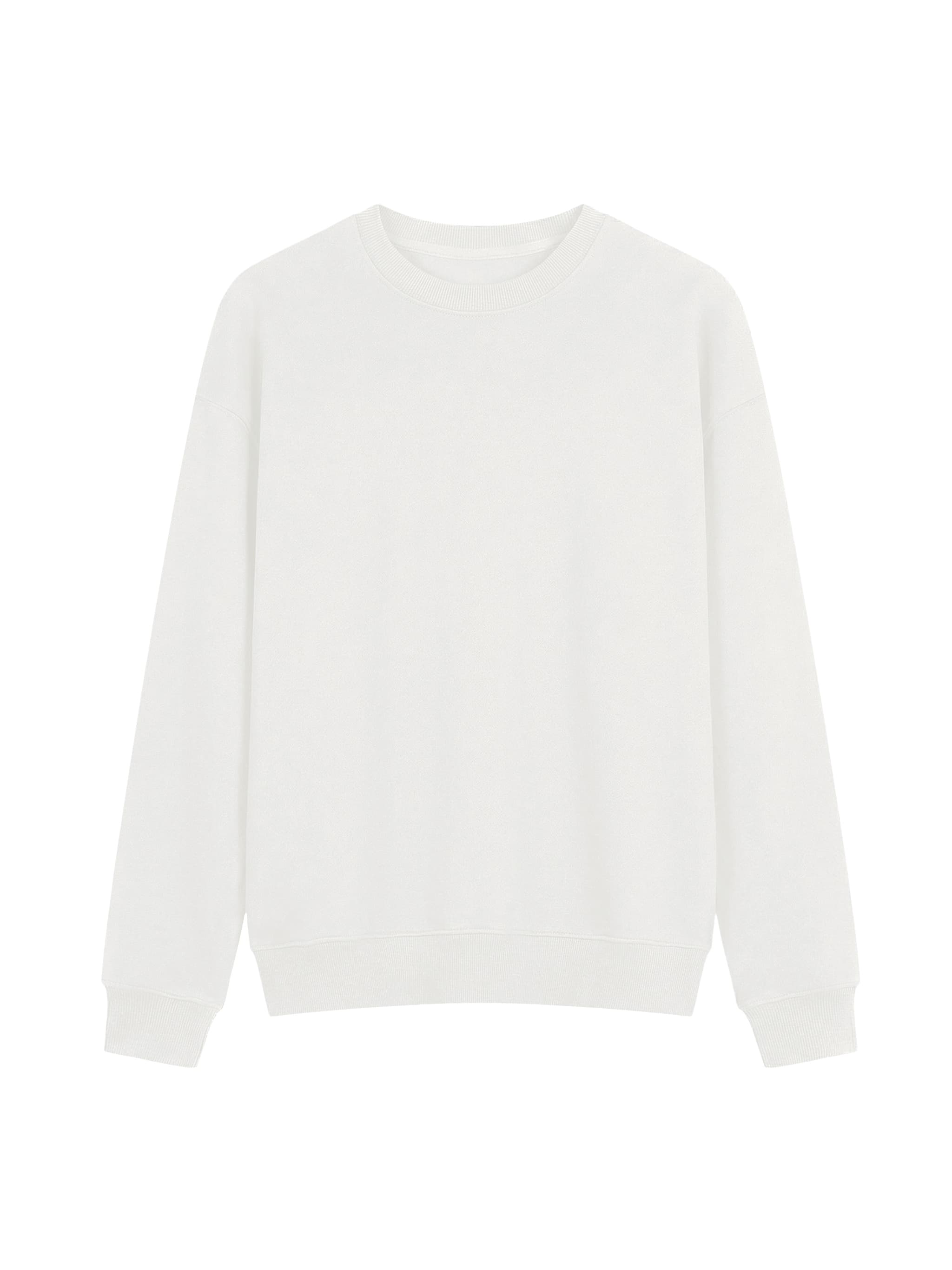 Custom Oversized Drop Shoulder Crewneck Sweatshirt — Sweatshirts