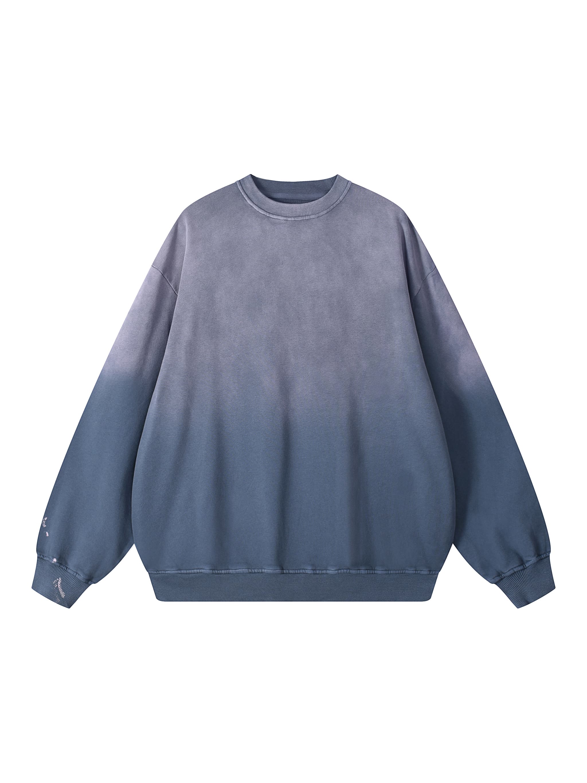 Custom Sunfade Drop-Shoulder Sweatshirt — Sweatshirts