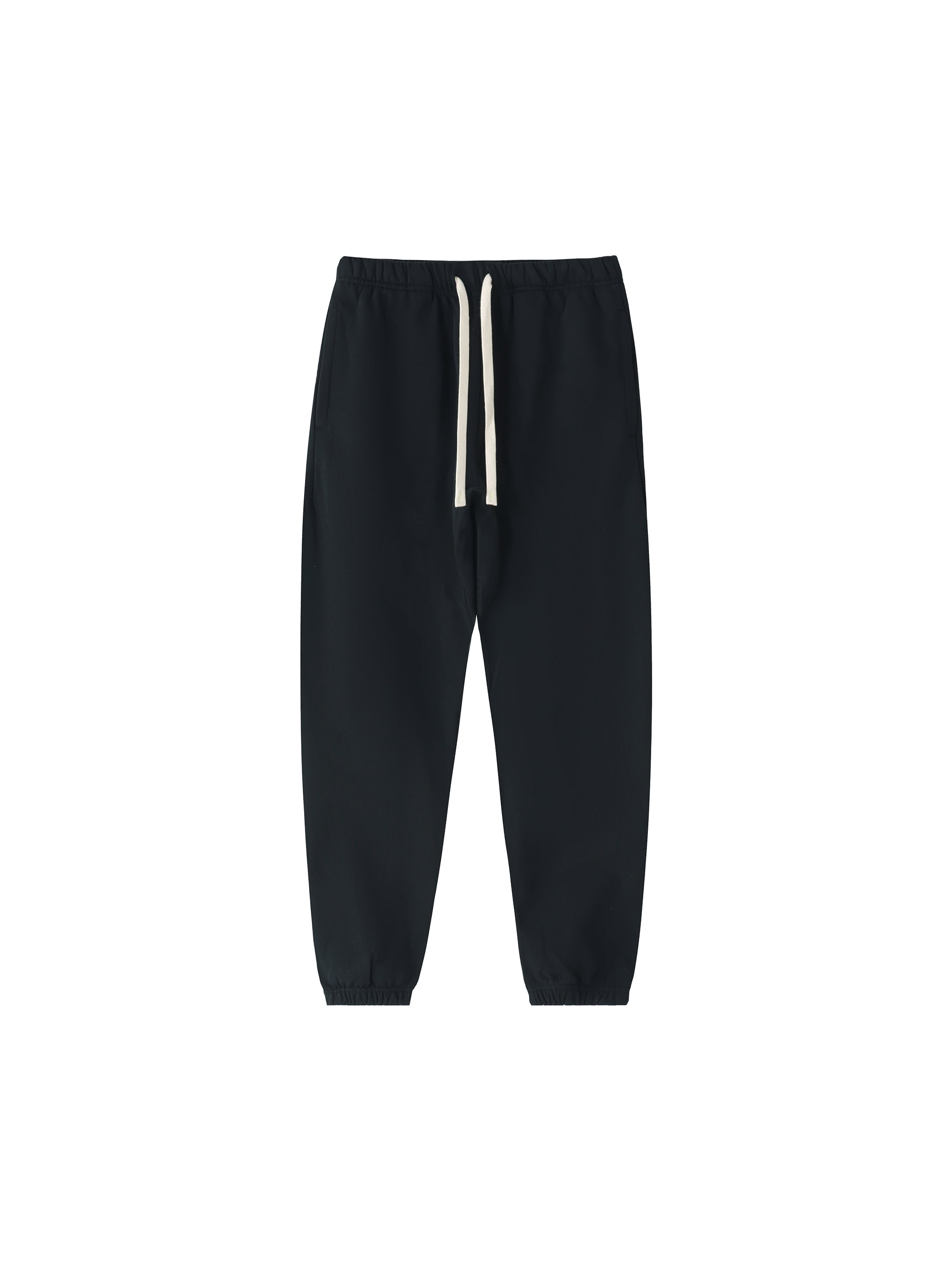 Heavyweight Cotton Sweatpants — Black