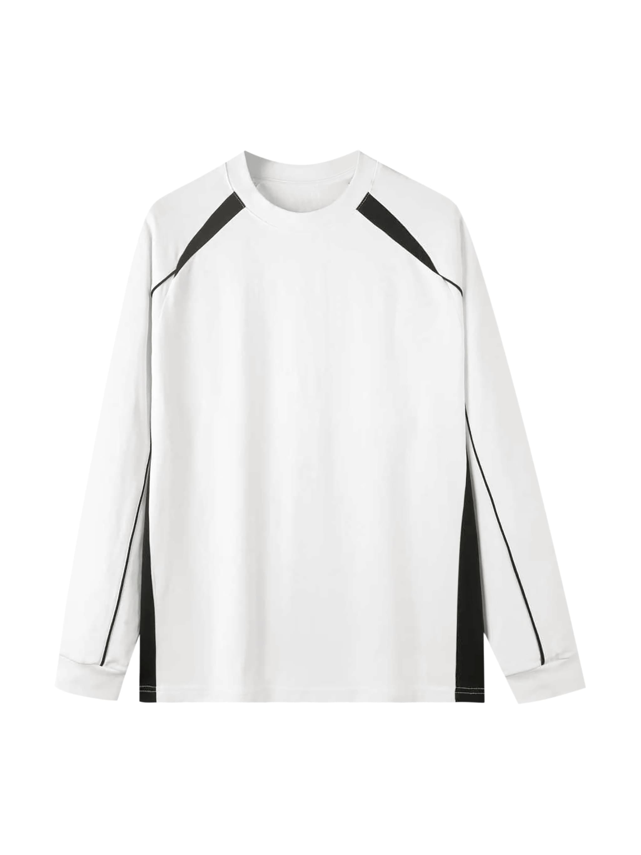 Custom Contrast Panel Raglan Sweatshirt — Sweatshirts