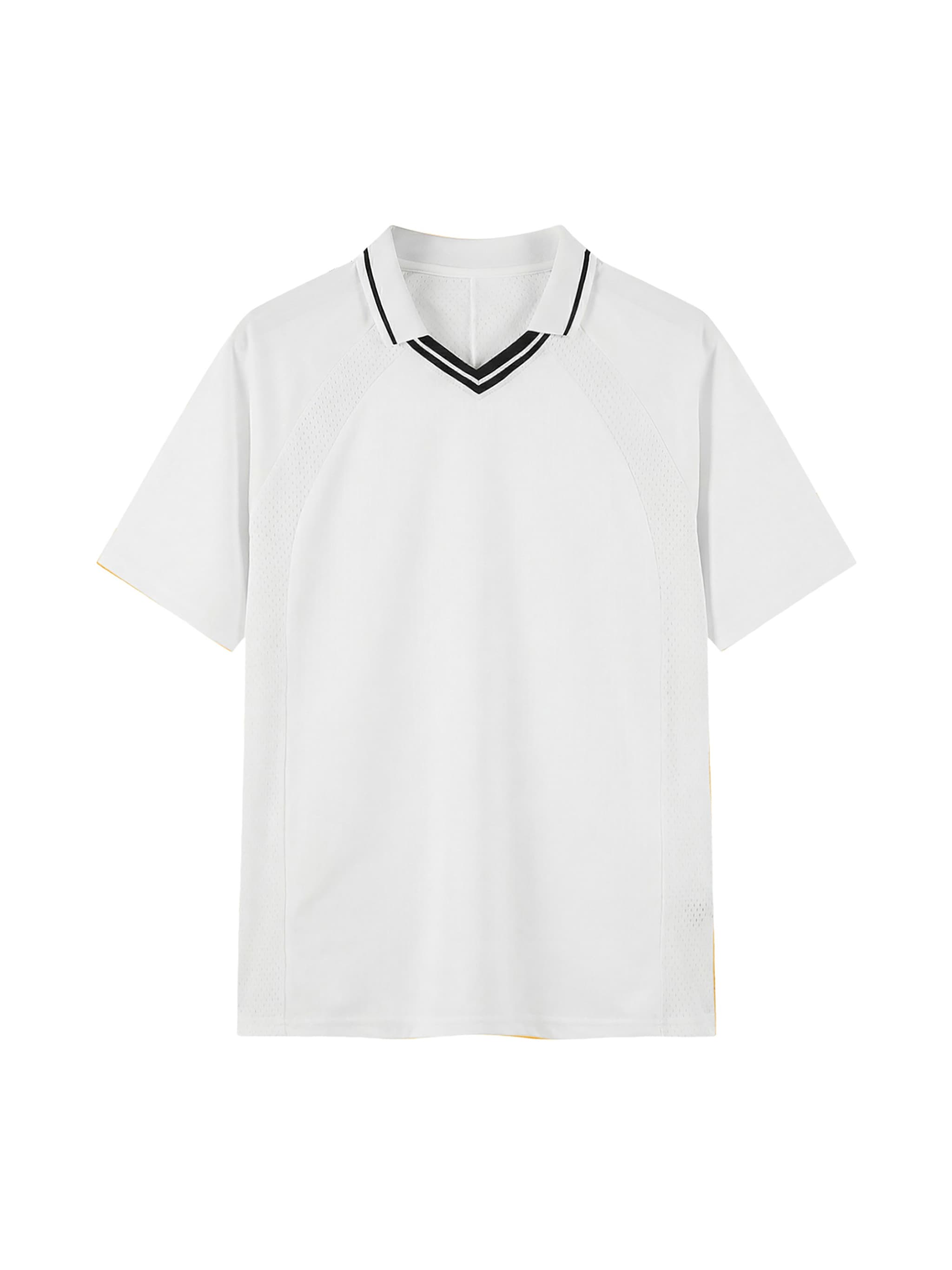Custom Striped V-Neck Soccer Jersey — Activewear