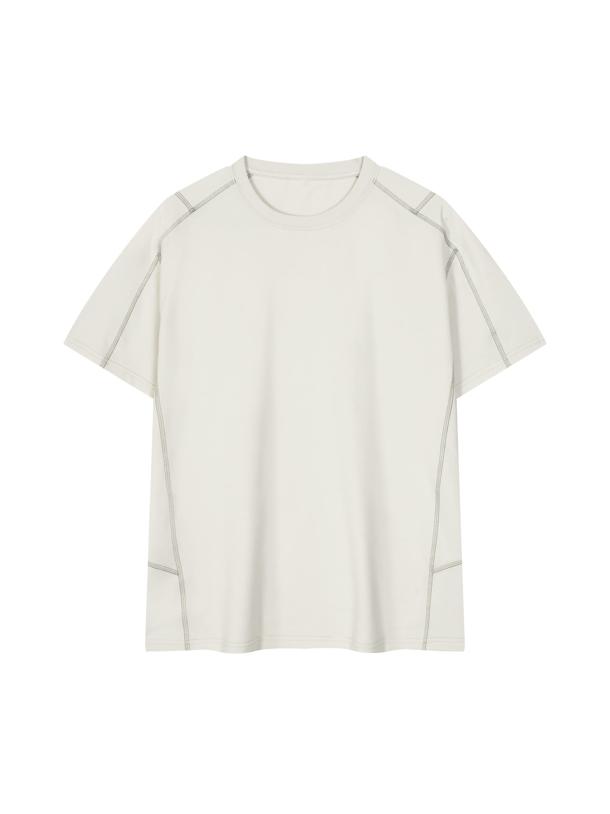 Custom Unisex Contrast Stitch T-Shirt — T-Shirts