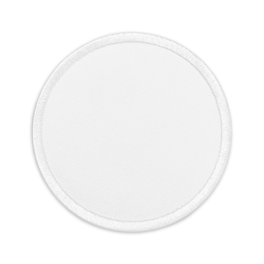 Custom Embroidered Patches — Black