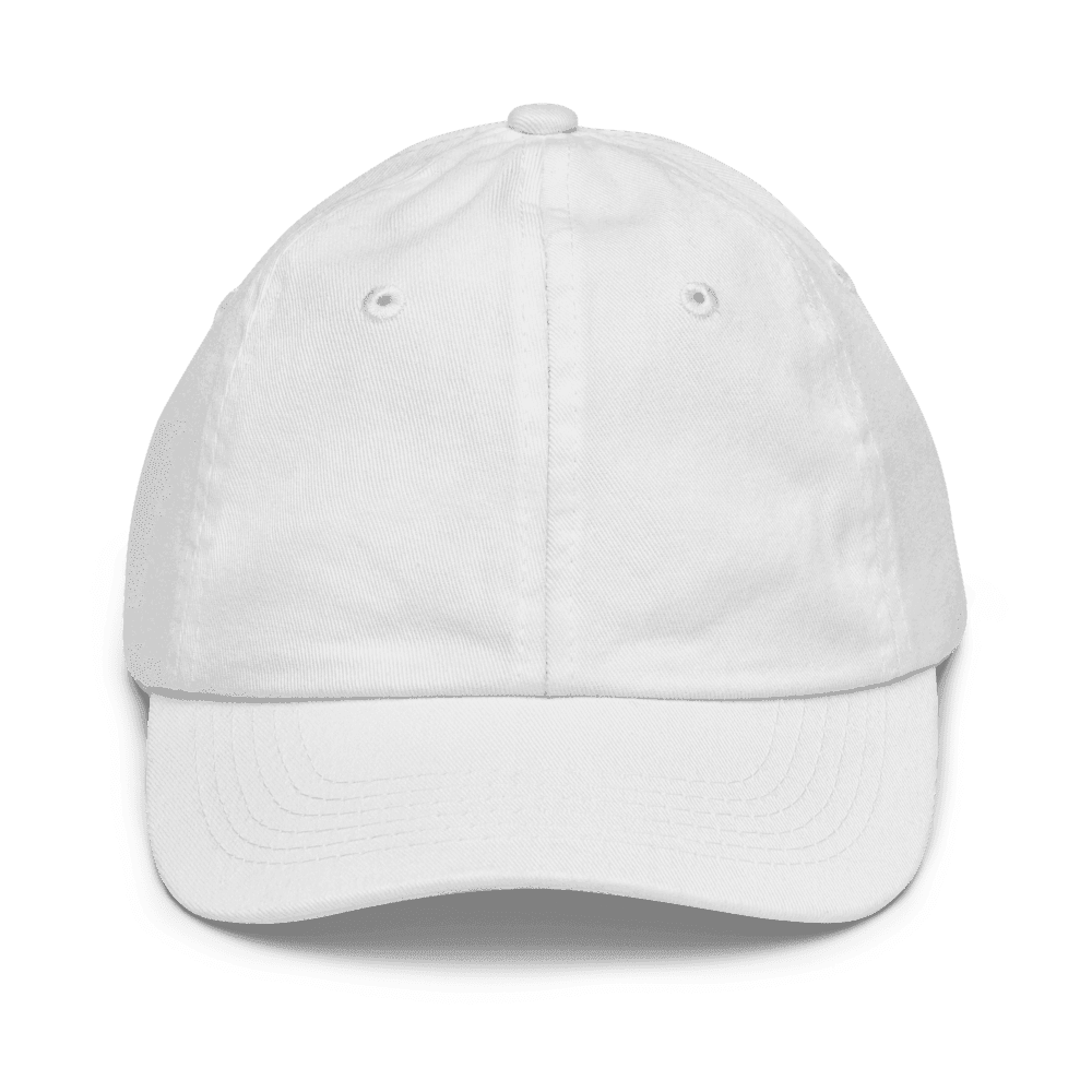 Youth Baseball Cap — front · Navy