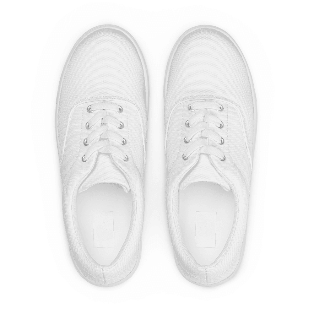 Custom Lace-Up Canvas Shoes — Accessories