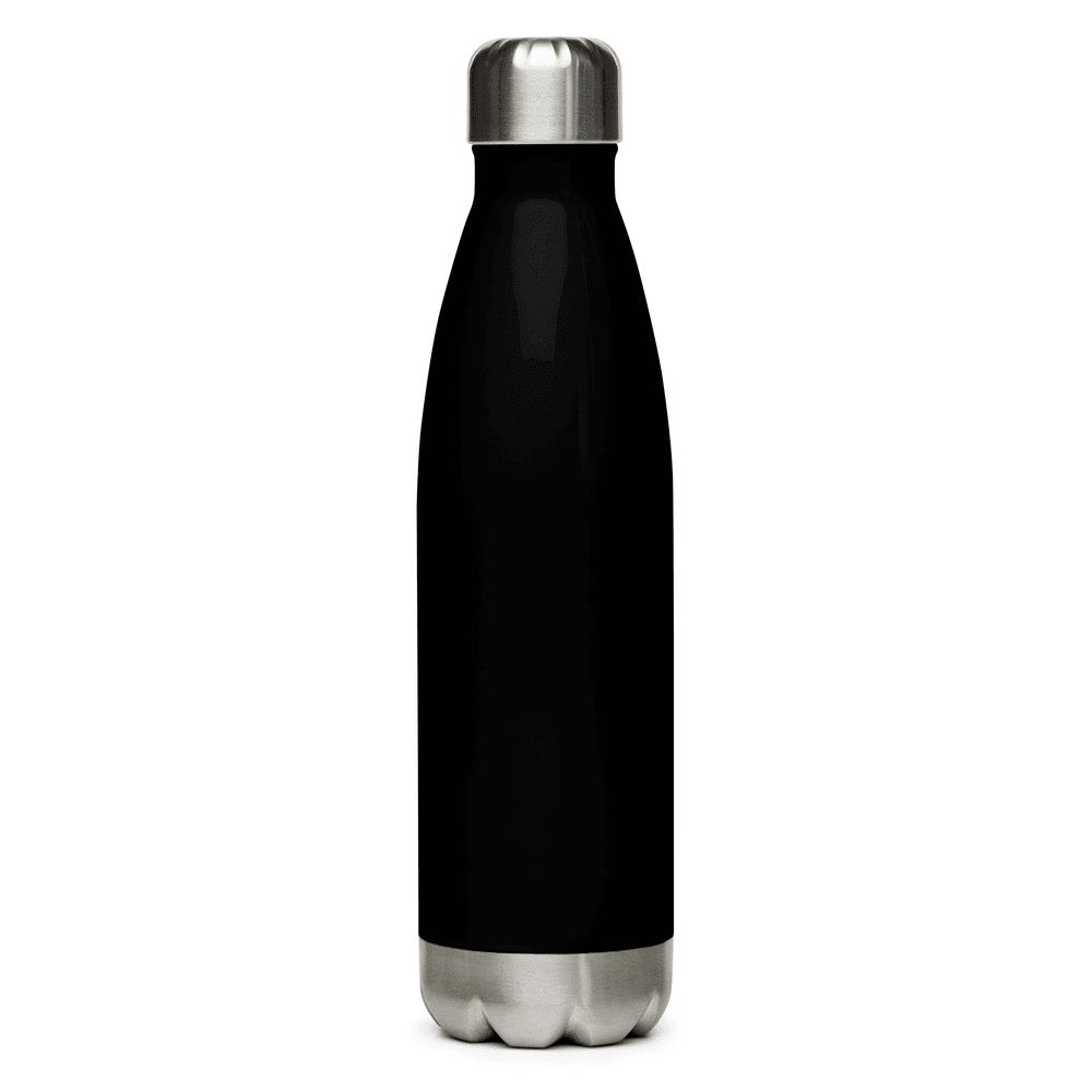 Stainless Steel Water Bottle — Black