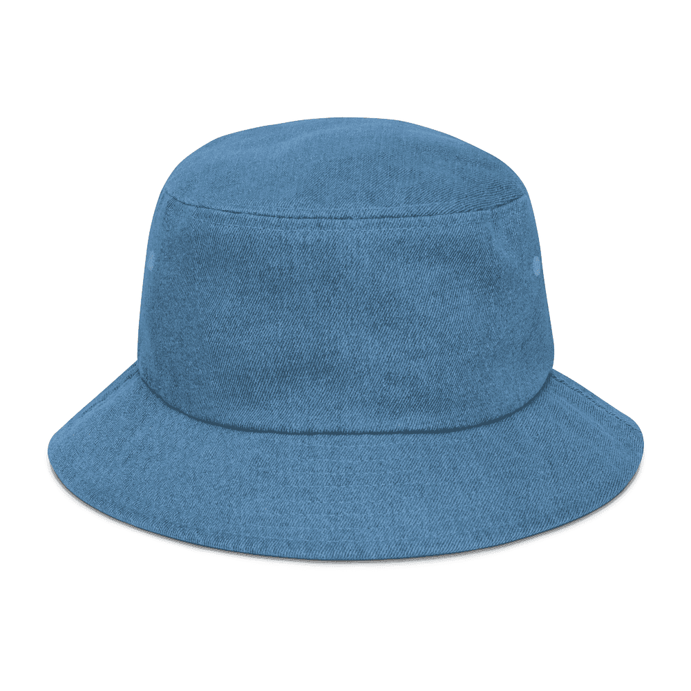 Custom Denim Bucket Hat — Hats